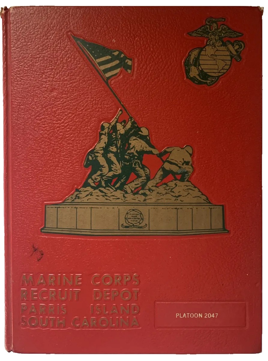 1981 U.S. MARINE CORPS BASIC TRAINING YEARBOOK, PLATOON 2047