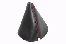 Fits 90-96 Nissan 300zx Z32 Synthetic Leather Manual Shift Boot Wred Stitch
