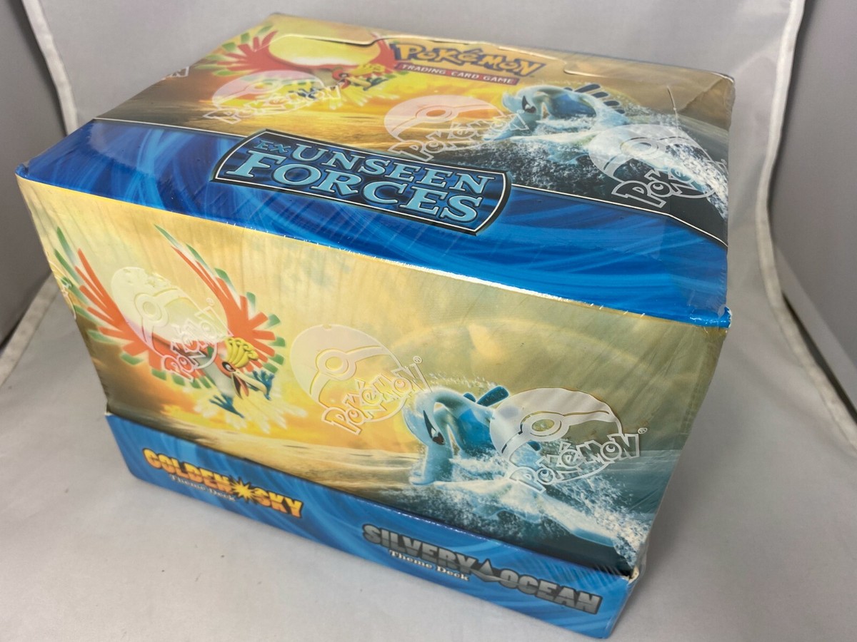 EX Unseen Forces Pokemon Theme Deck Case Box Factory Sealed Lugia / Ho-oh