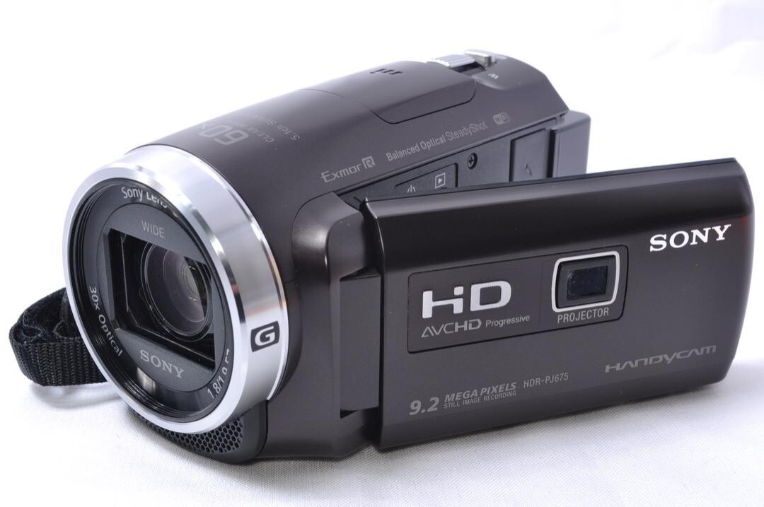 Sony HDR-PJ675 Digital Camera Camcorder Handycam brown color Sony HDR-PJ675 Digital Camera Camcorder Handycam brown color