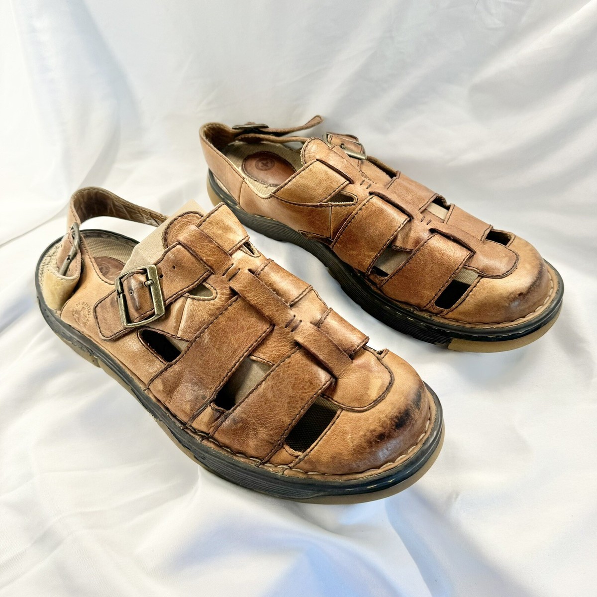 Dr. Martens Men\'s Tan Leather Fisherman Sandals Dr. Martens Fisherman Sandals for Men for sale | eBay main image 2
