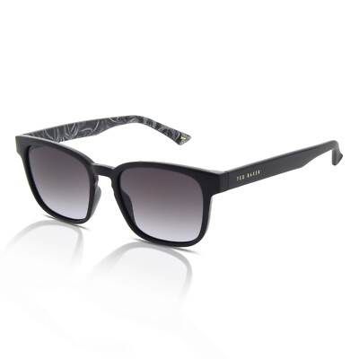 Ted Baker Sonnenbrille Herren Surf TB1635 001 glänzend schwarz/grau Farbverlauf