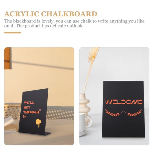 Magnetic Chalkboard Mini Blackboard Signboard Decorate Office - Picture 5 of 12