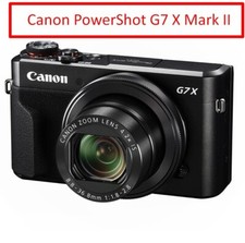 Canon PowerShot G7 X Mark II Black