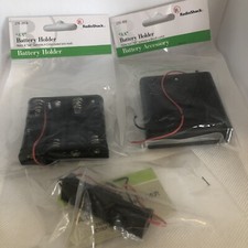 Radio Shack AA Battery Holders 2-4AA Holders And One Single AA Holder