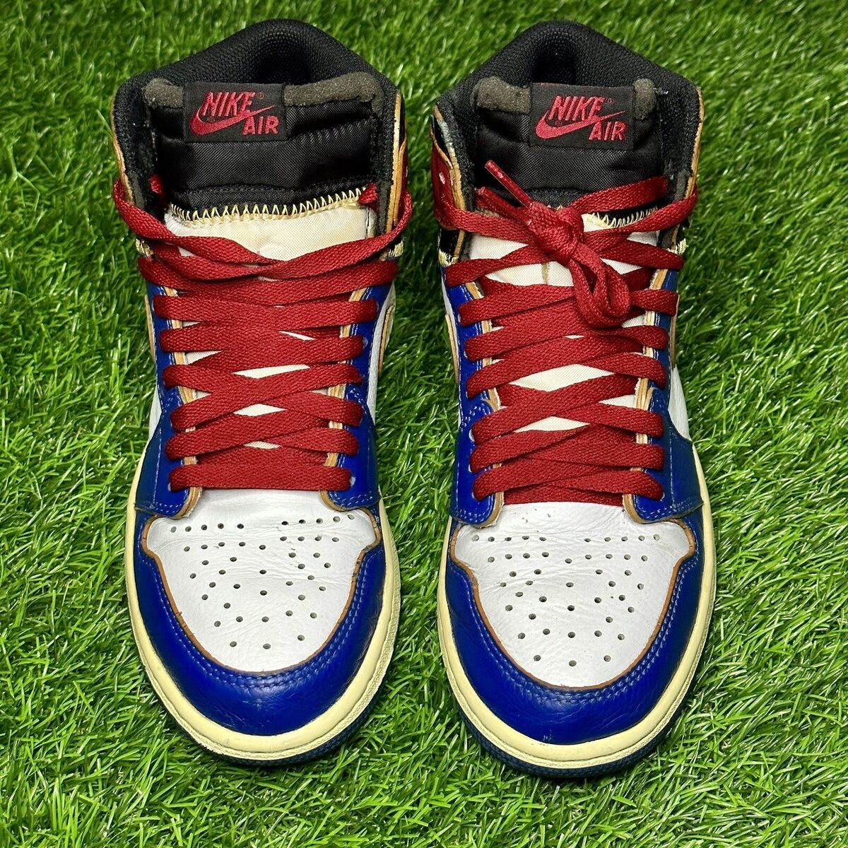 Size 7.5 Mens Jordan 1 Retro NRG x Union LA High Storm Blue Size 7.5 Mens Jordan 1 Retro NRG x Union LA High Storm Blue