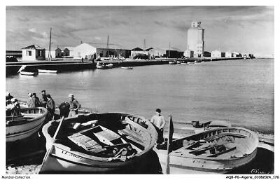 AQBP6-0538-ALGERIA - TENES - a corner of the port