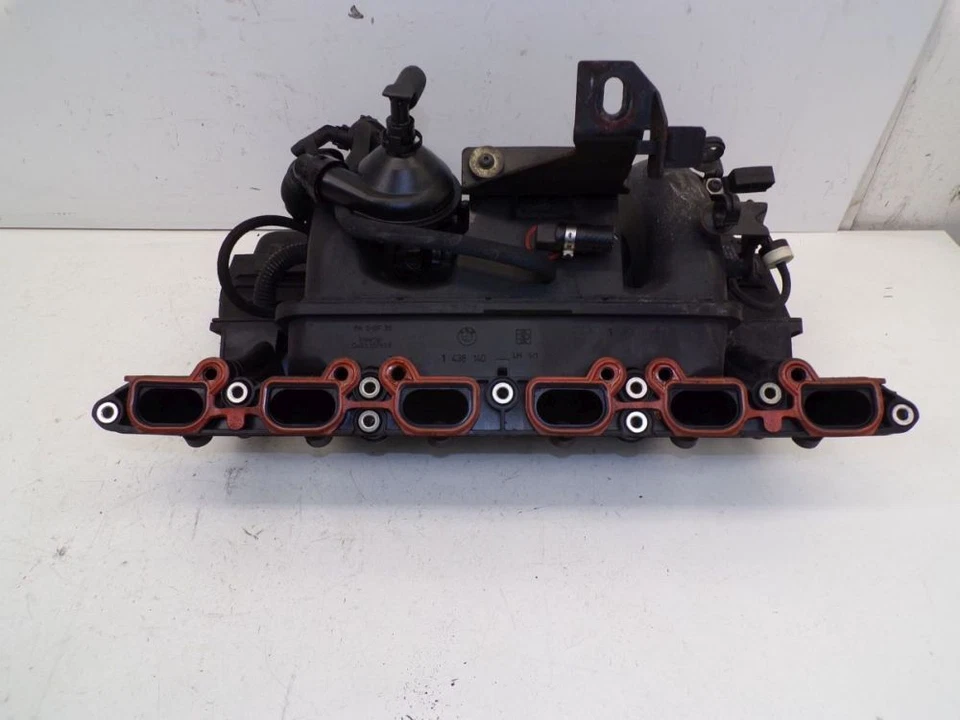 Colector de admisión de entrada M52B25 compatible con BMW 3 Cabriolet (E46) 323 Ci 1438140 Foto 3 de 4