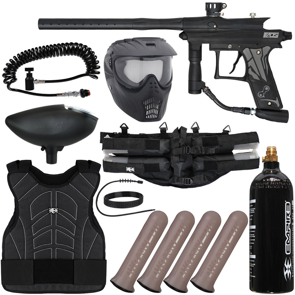 Ner Paintball Gun Package Kit - Dust Black