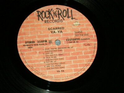 YA-YA Japan 1984 C25Y0094 NM LP SCARRED | eBay