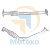 BM Catalysts BM70645 Abgasanlage Auspuffrohr Vorne Mit 2 Jahre Garantie