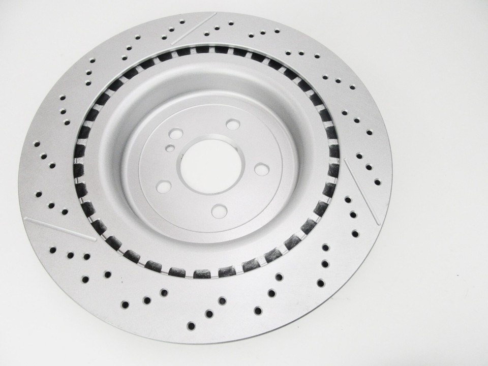 PowerStop Front and Rear Semi-Coated Rotor Kit | 2006 Mercedes-Benz CLS500 (SC6598) main image 0
