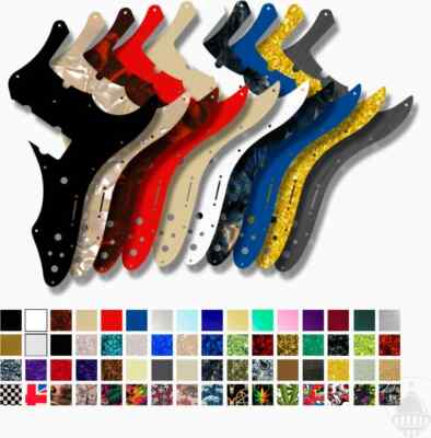 WD Custom Pickguard For Fender Roscoe Beck Signature 5 String Jazz Bass