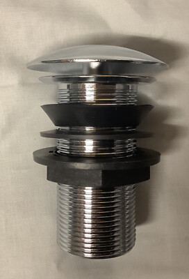 Embrass Free Flow Waschtisch Ablauf 1,1/4 ungeschlitzt. WST307/0000/CP F&F