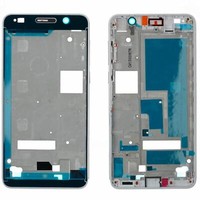Original Huawei Honor 6 Mittel GehäUse Rahmen Cover White Silver