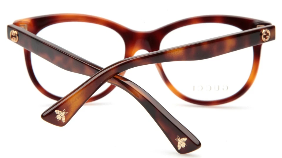 NUEVO MARCO GAFAS GUCCI GG 0167O 002 Havana 51-18-140mm B42 Italia Foto 4 de 4