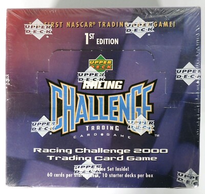 Upper Deck Racing Challenge 2000 Trading Card Game  1st Edition Sealed Box