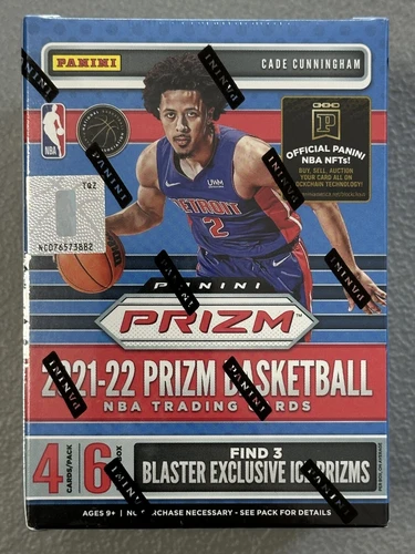 Auction #1 2021-22 Panini Prizm Basketball Blaster Box w/ 6 Packs