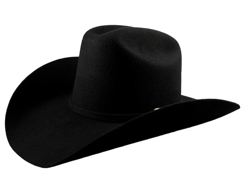 Cappello Cowboy El General Texana 50X Nero: Eleganza Western Autentica Dal Messico
