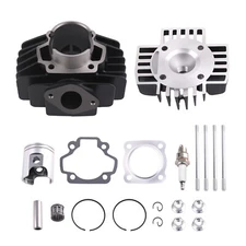 60CC BIG BORE KIT CYLINDER PISTON GASKET HEAD TOP END FOR YAMAHA PW50 1981-2009