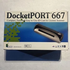 DocketPORT 667 Scanner Scans ID Cards & Licenses