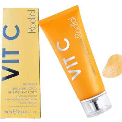 RODIAL VIT C PAPAYA Enzyme Scrub Brighten & Renew 2.36 oz NEW FAST SHIPPING