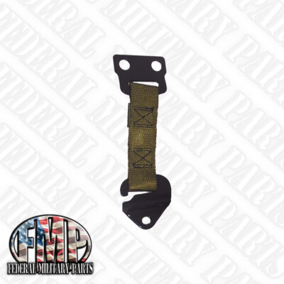 2 Green Nylon X-Door Limiter Straps For HUMVEE – Left And Right Pair – R&M
