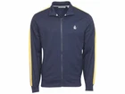 Original Penguin Men's Track Sleeve Stripe Jacket Full Zip Dark Sapphire