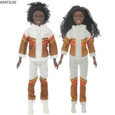 Orange Lover 1/6 Sports Clothes Set for 11.5" Doll Jacket Pants Shoes Outfits