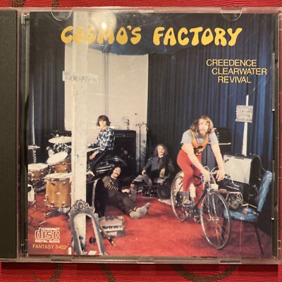 CREEDENCE CLEARWATER REVIVAL - COSMO'S FACTORY / FRANCE-ALBUM-CD 1985