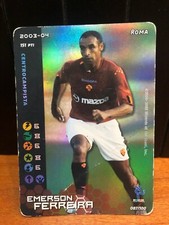 CARD FOOTBALL CHAMPIONS 2003-04 WIZARDS 087/100 EMERSON ROMA HOLO