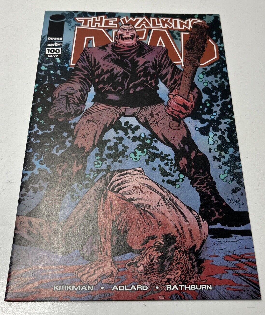 The Walking Dead Comic Issue 100 Harren 15th Anniversary Variant Robert Kirkman