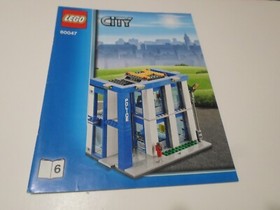 LEGO City Police Station 60047 MANUAL ONLY ALL 6 booklets