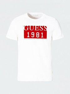 guess jeans white t shirt