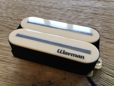 Warman Ivory Warblades. High Output Rail Humbucker Tonabnehmer - Hals oder Steg