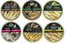 Riga Sprats Sardines in Oil Product of Latvia 5.6 oz (6 pack)