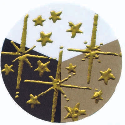 STEMPEL-GALERIE Embossing Pulver - Gold deckend + glänzend - 10g - 65020 Emboss Powder Puder