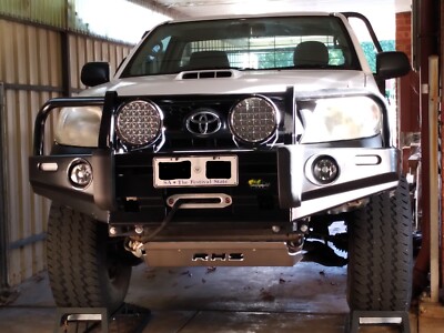 RHS Bash Plates Front & Sump for Hilux 2005-2015 N70 Kun26 4mm HD Alloy Jackable