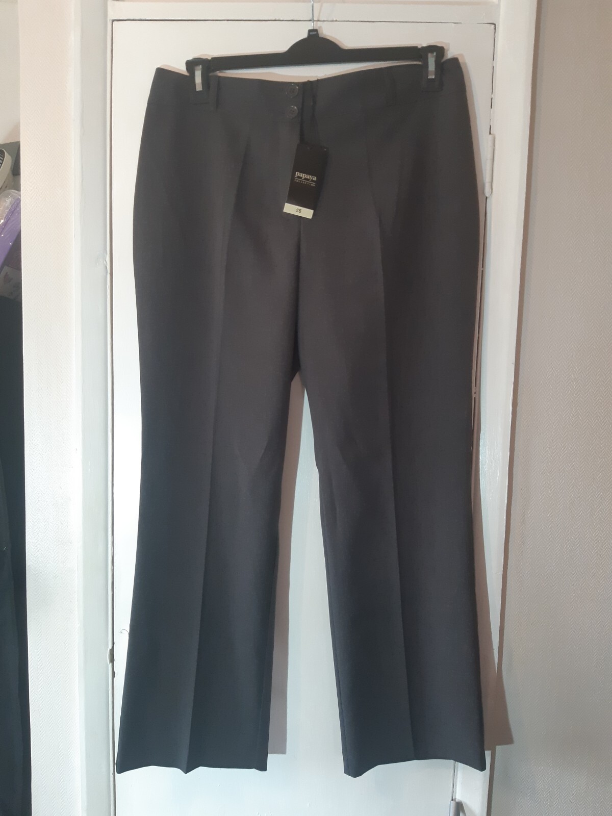 Womens Papaya Barely Bootcut Dress Pants/Trousers Size 14 Leg 74cm