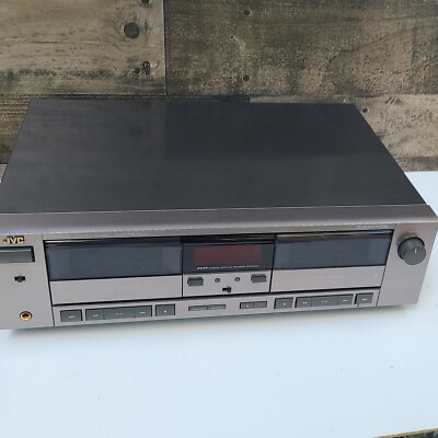 VTG JVC TD-W307 Cassette Player Recorder Dual Double Deck A B Audio Component