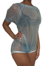 sexy PVC Babybody 1528  Windelhosen Adult Windelbody Strampler ABDL	
