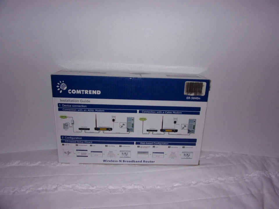 Comtrend ER-5840n 150 Mbps 4-Port 10/100 Wireless N Router (ER5840N) New - Image 2 of 4