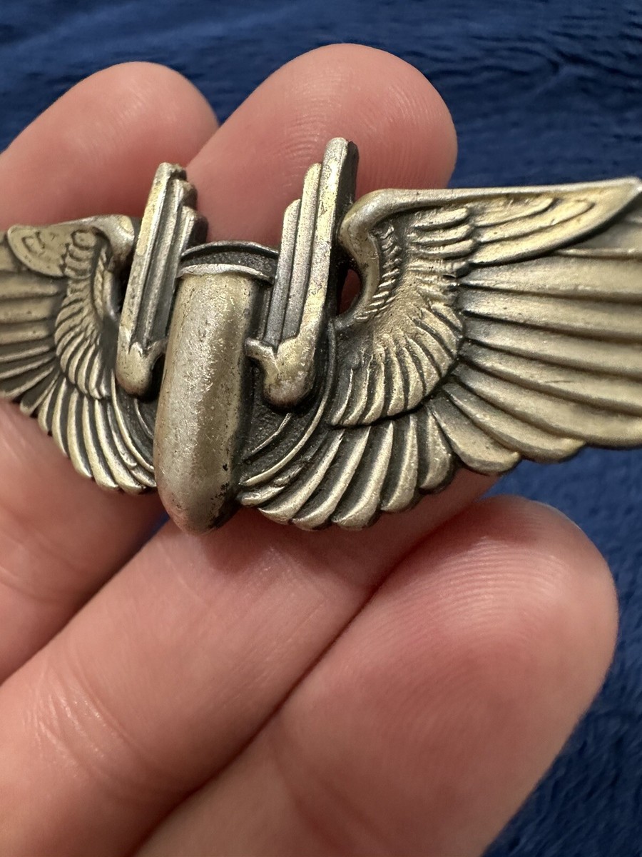 US AAF AERIAL GUNNER army vintage ブレスレット USA製ヴィンテージUSAAFアメリカ陸軍航空軍IDプレート重厚メンズ