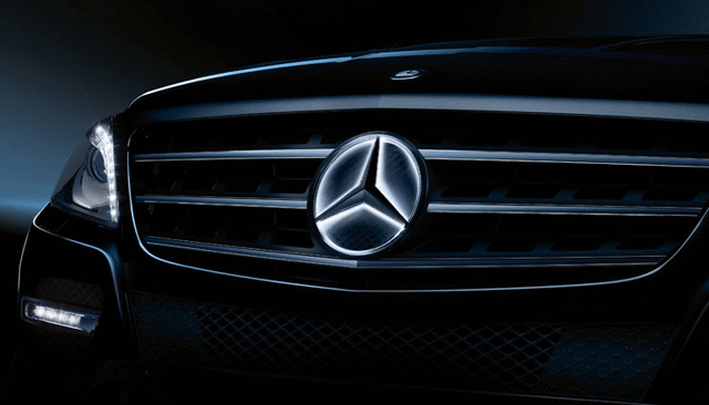 Genuine Mercedes-Benz Illuminated Mercedes Star Trim Part 166-817-75-00