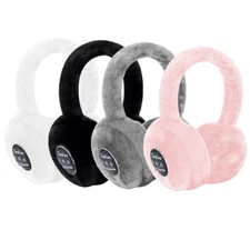 Bluetooth Winter Fur Ear Muffs Hearing Foldable Noise Reduction Keeps Ears Warm