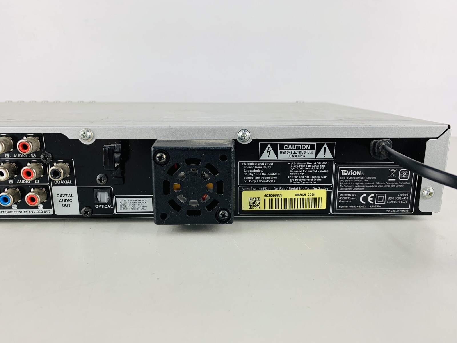 Tevion MD 81335 HDD/DVD Recorder Festplattenrecorder DA76 eBay