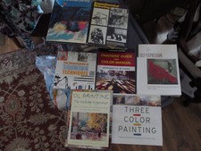 drawing painting art technique books lot