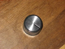 Heathkit Knob, black with metal insert