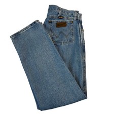 Wrangler 47MWZ Premium Performance Cowboy Cut Jeans Mens 35x32 Medium Wash