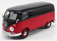 Motor-Max 79342BKR Volkswagen - T1 Van 1967 - Rot Schwarz - 1/24